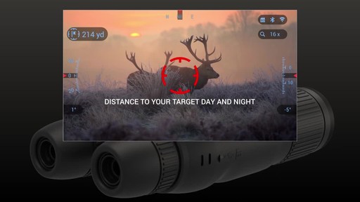 ATN BinoX-4K 4-16X Smart Day/Night Binoculars - image 5 from the video